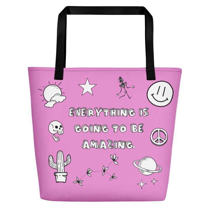 LARGE Tote - Pop Pink product image (1)