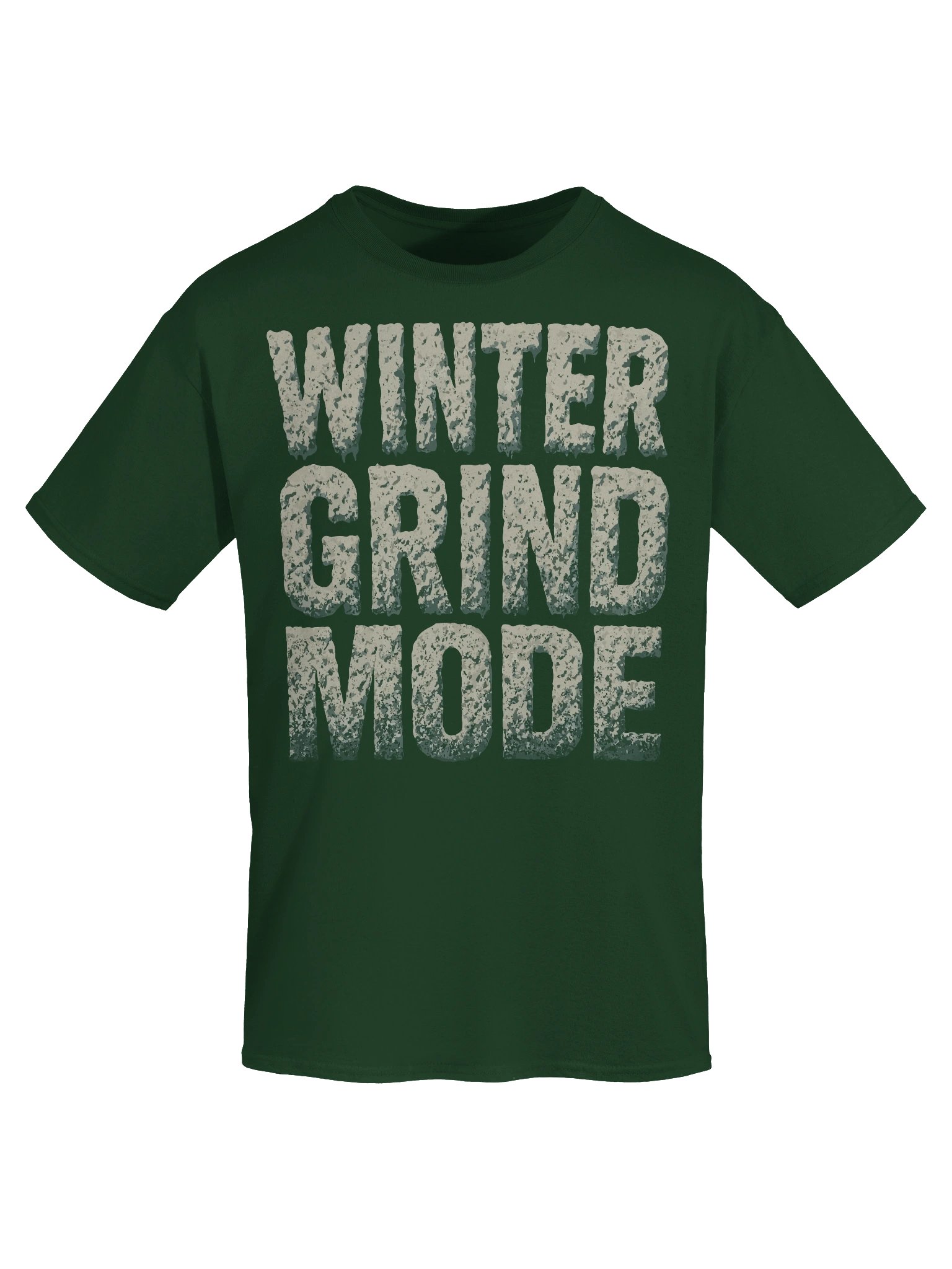 Winter Grind Mode Motivational T-shirt product image (7)