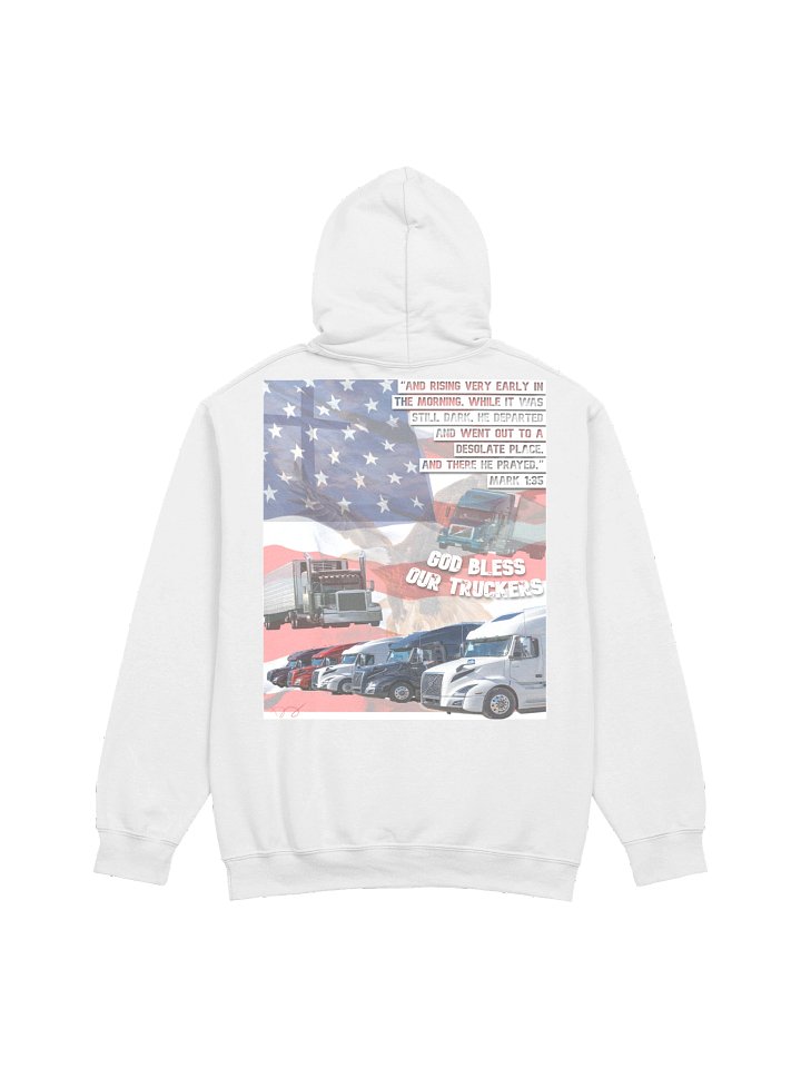 GOBBLESS OUR TRUCKERS (HOODIE) product image (2)