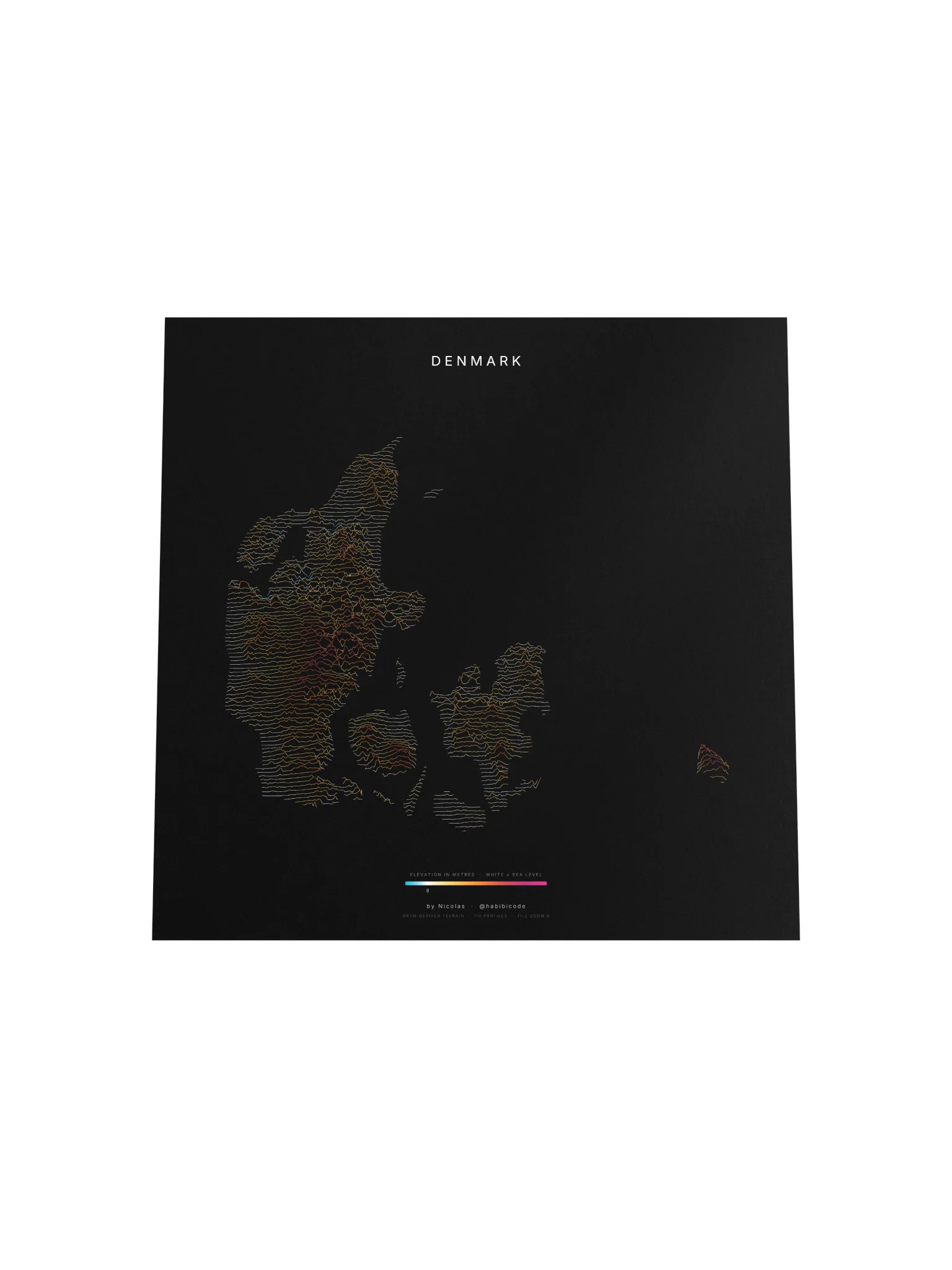 Ridgeline Poster - Denmark product image (4)