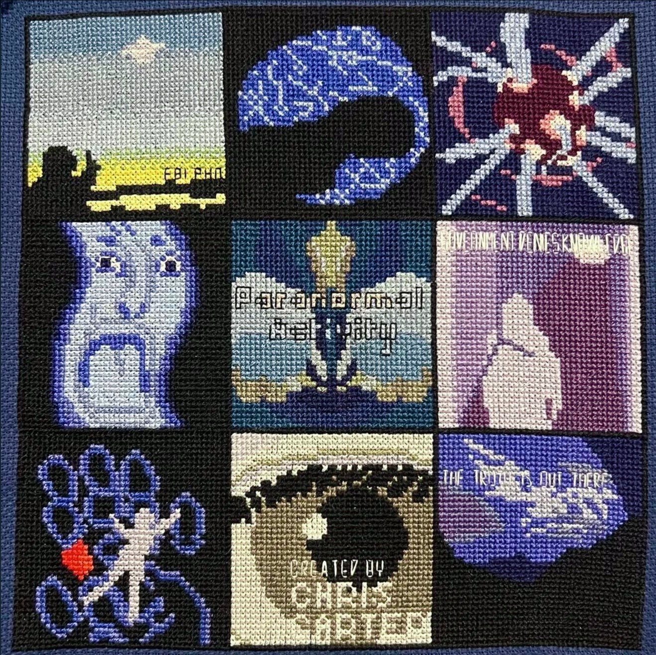 The X-Files Opening Sequence Sampler Pattern product image (2)
