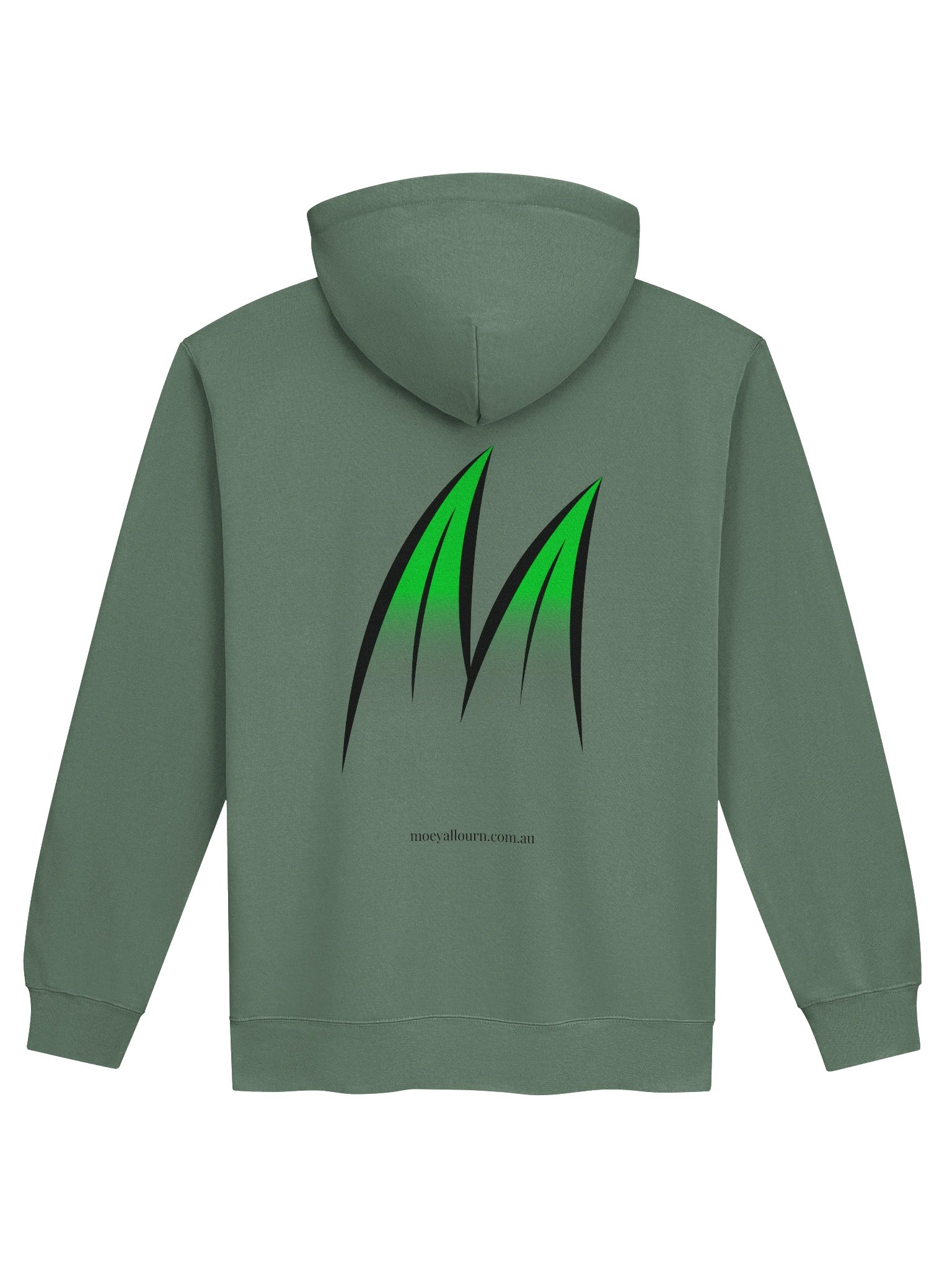 Hoodie with full chest Moe Yallourn logo product image (2)