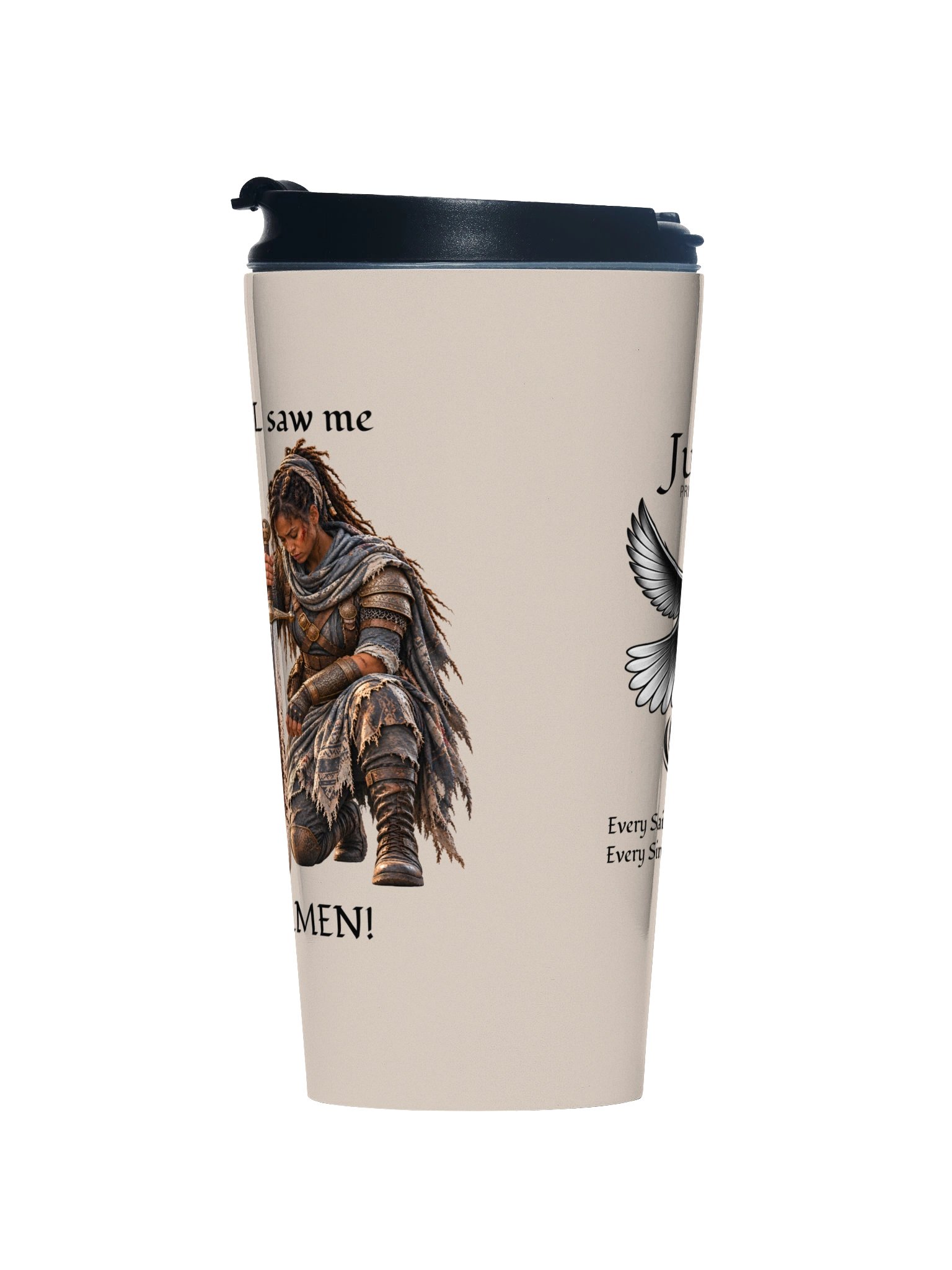 Travel Mug - Woman Prayer Warrior II product image (1)
