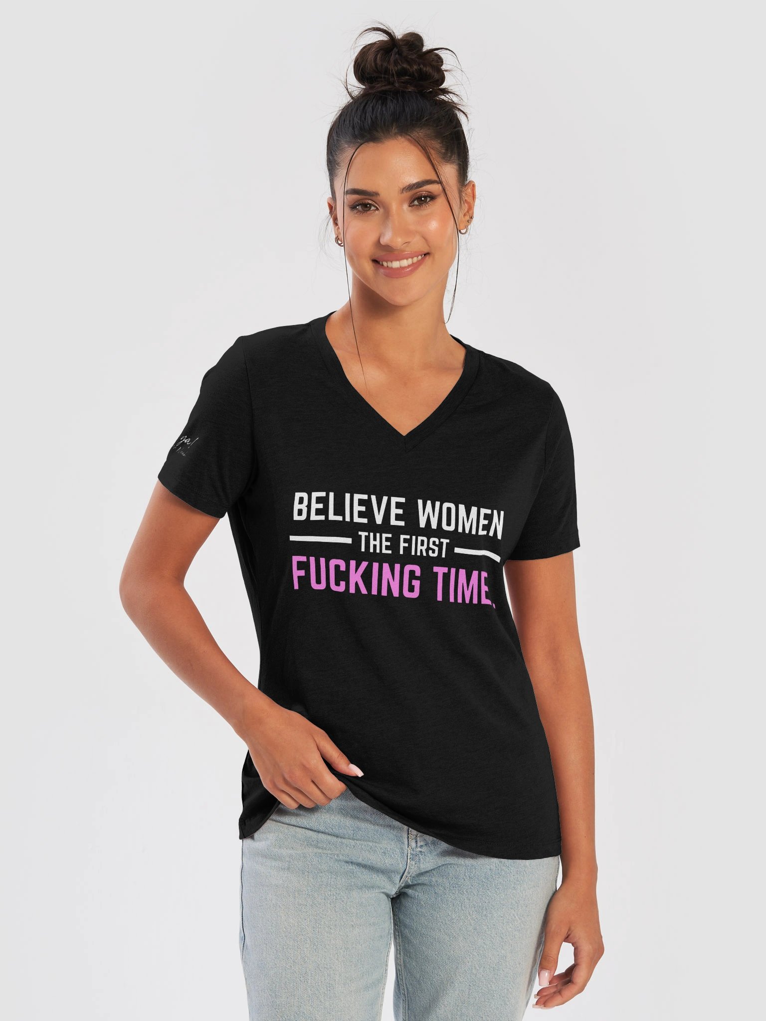 Believe Women. (v-neck) product image (33)