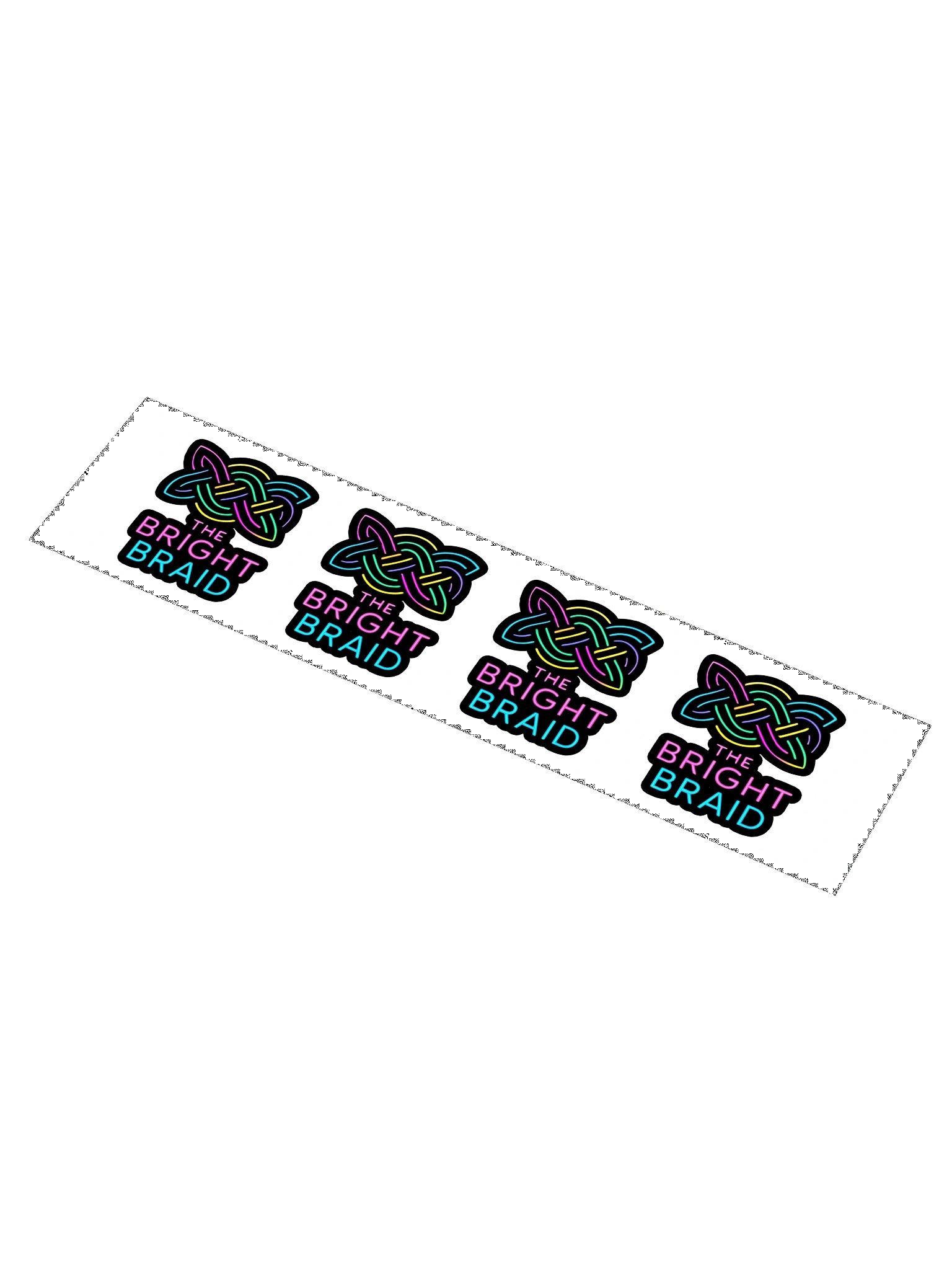 The Bright Braid - Stickers product image (1)