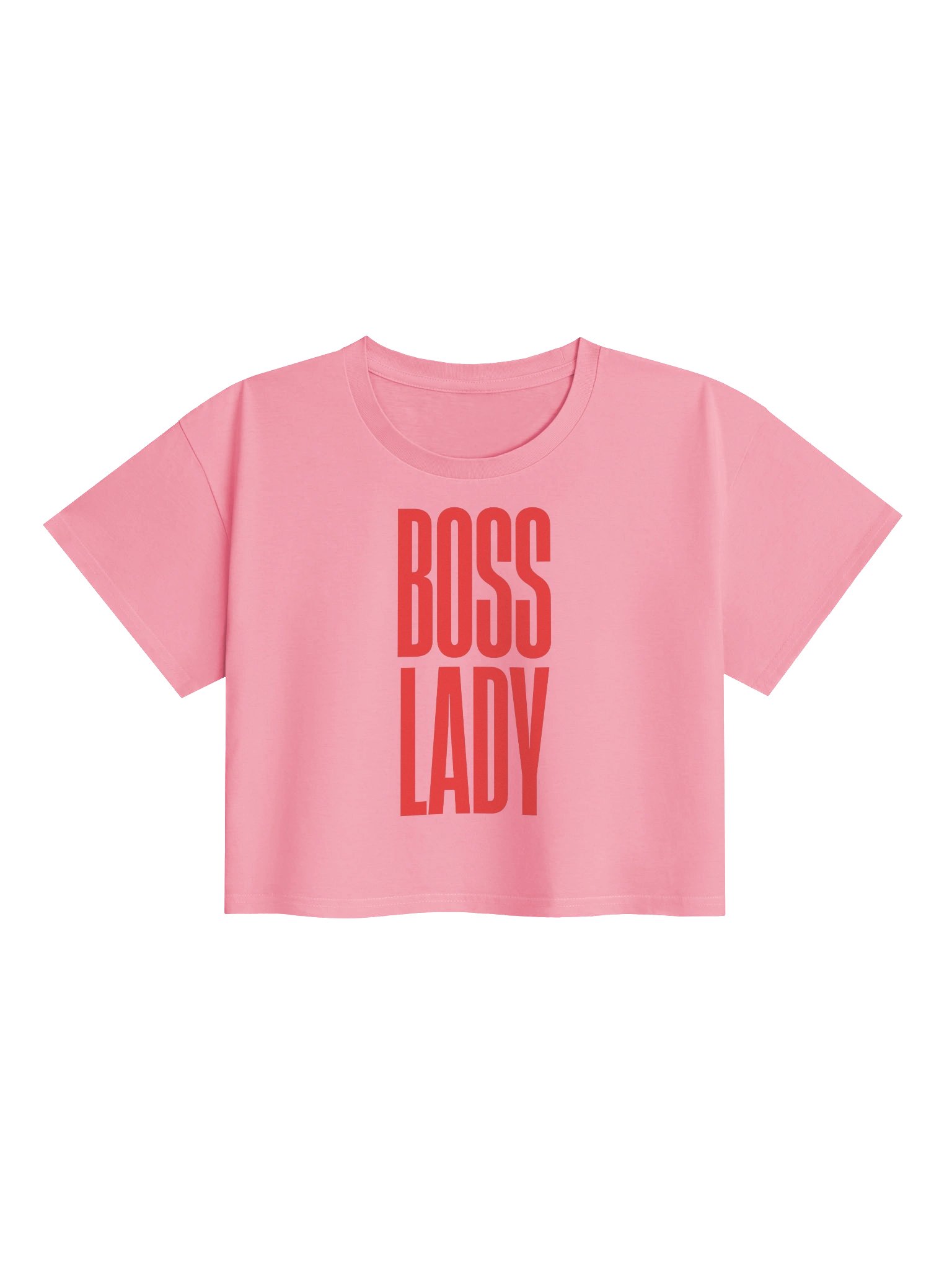 BOSS LADY - Bold Red Crop Top product image (1)