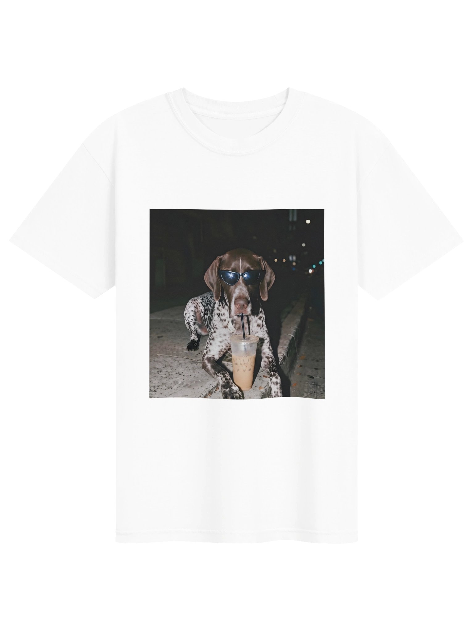 Cool Dog Drinking Coffee T-Shirt – Trendy Graphic Tee & Dog Lover Gift product image (98)