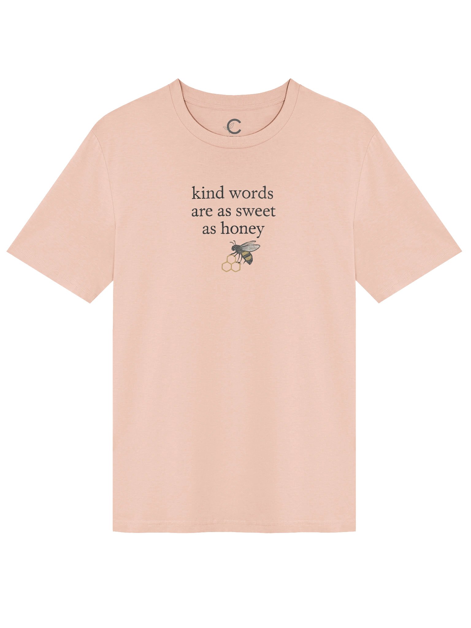 Heritage Goods: "Kind Words 2" Organic T-Shirt product image (2)