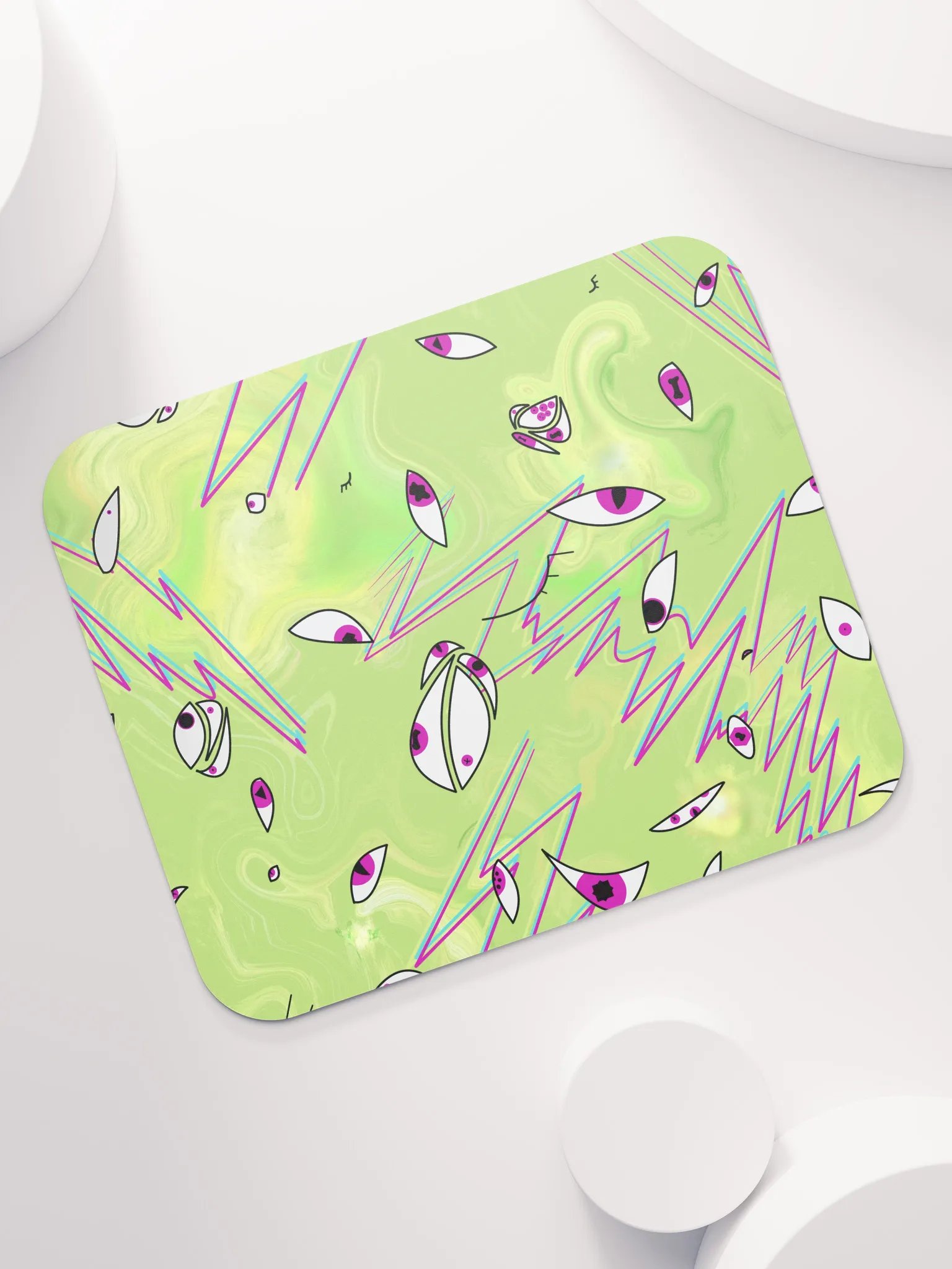 Eyes and Lightning Magic Mouse Pad product image (7)