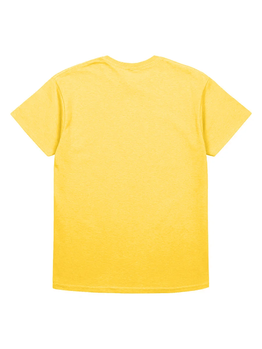 Laughaholic T-Shirt (Yellow) product image (5)