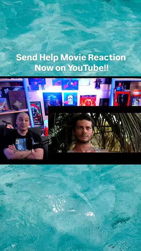 Send Help (2026) Reaction now LIVE on YouTube!!! Please like, share, & subscribe!! 
#chanceshouseofhorror #moviereaction #hor...