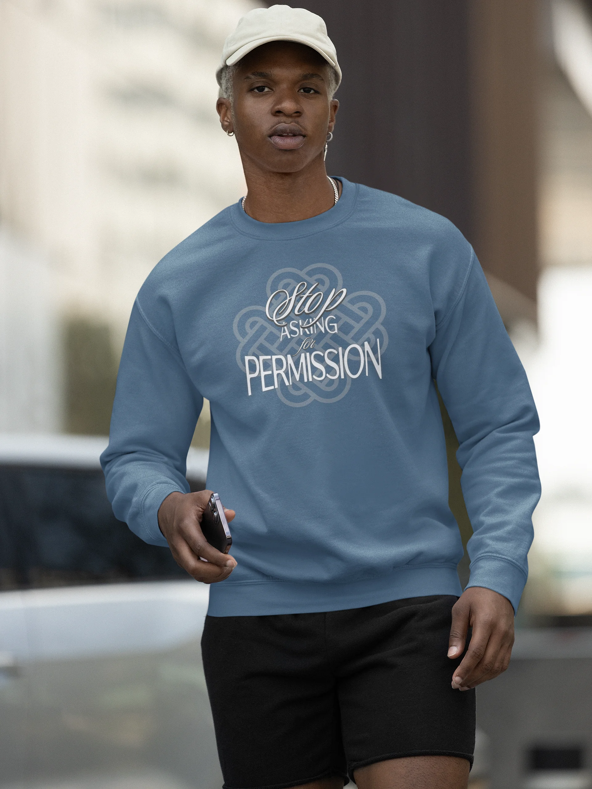 Empowerment Script Crewneck Sweatshirt product image (49)