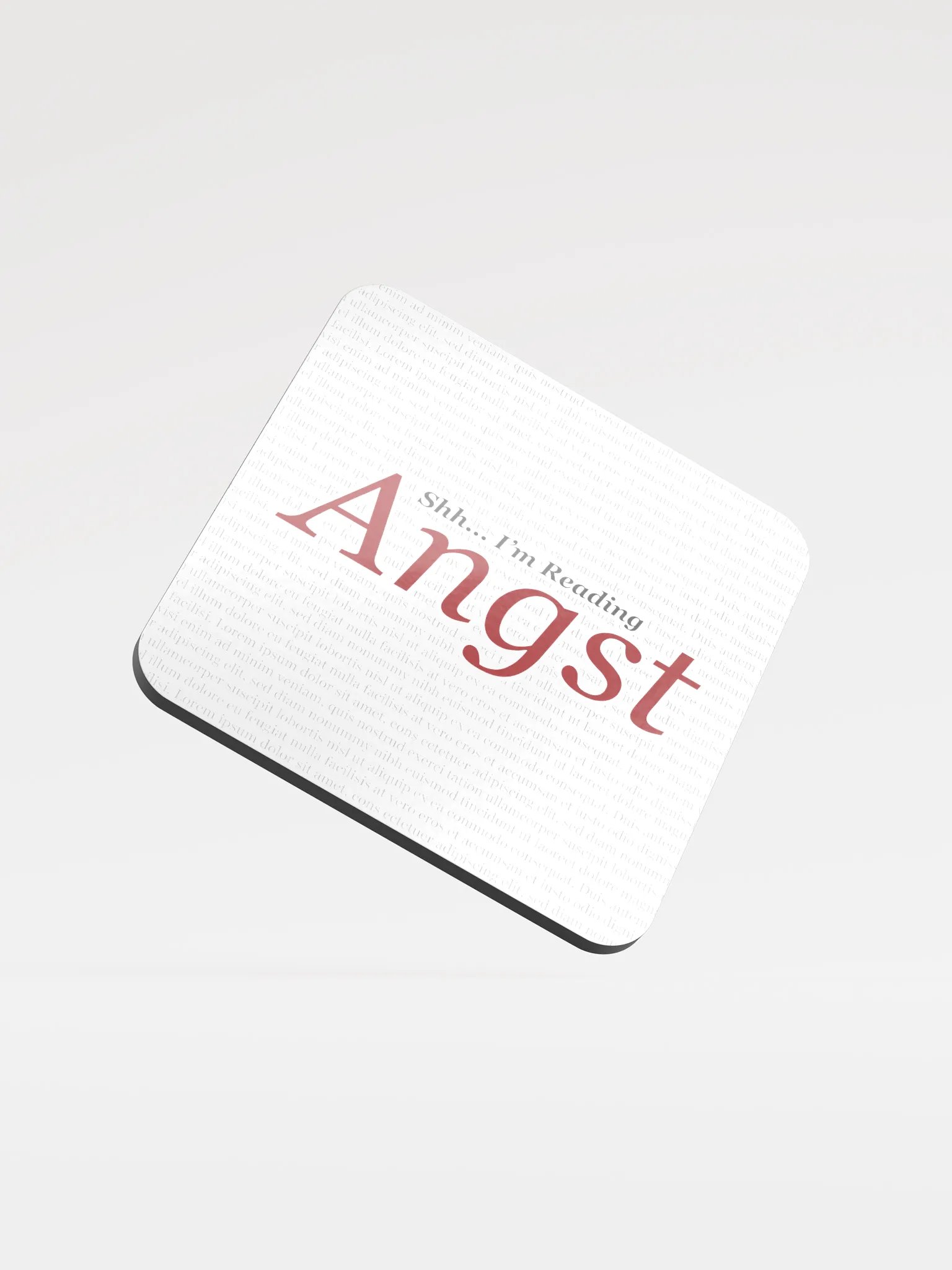 Shh... I'm Reading Angst Coaster product image (1)