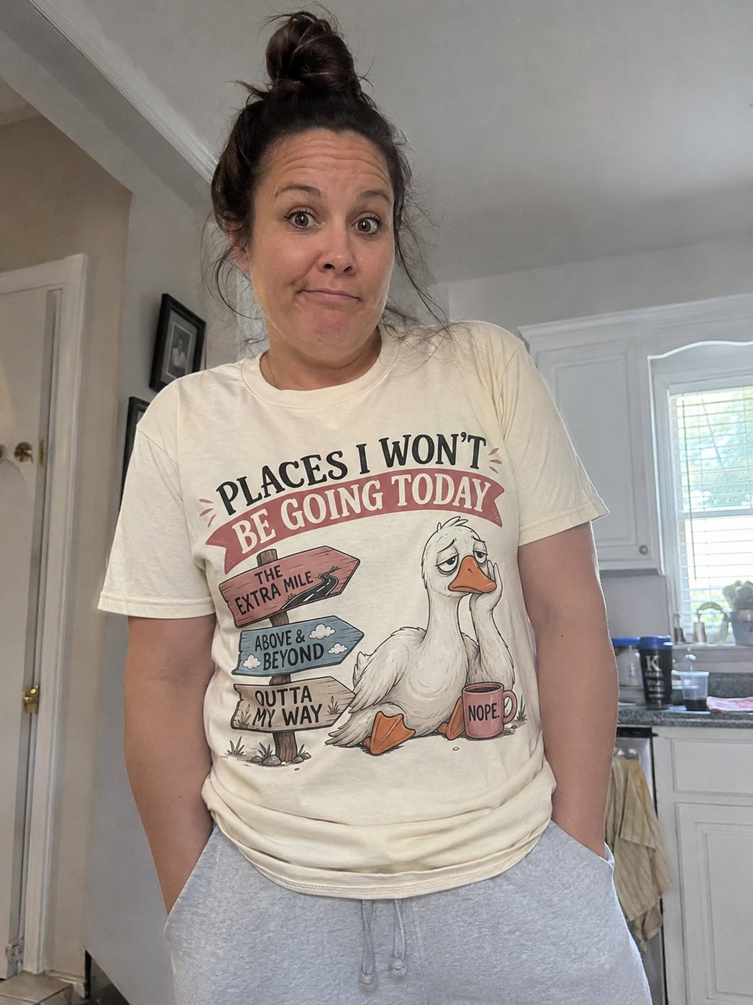 Places I Won't Be Going Tee product image (2)