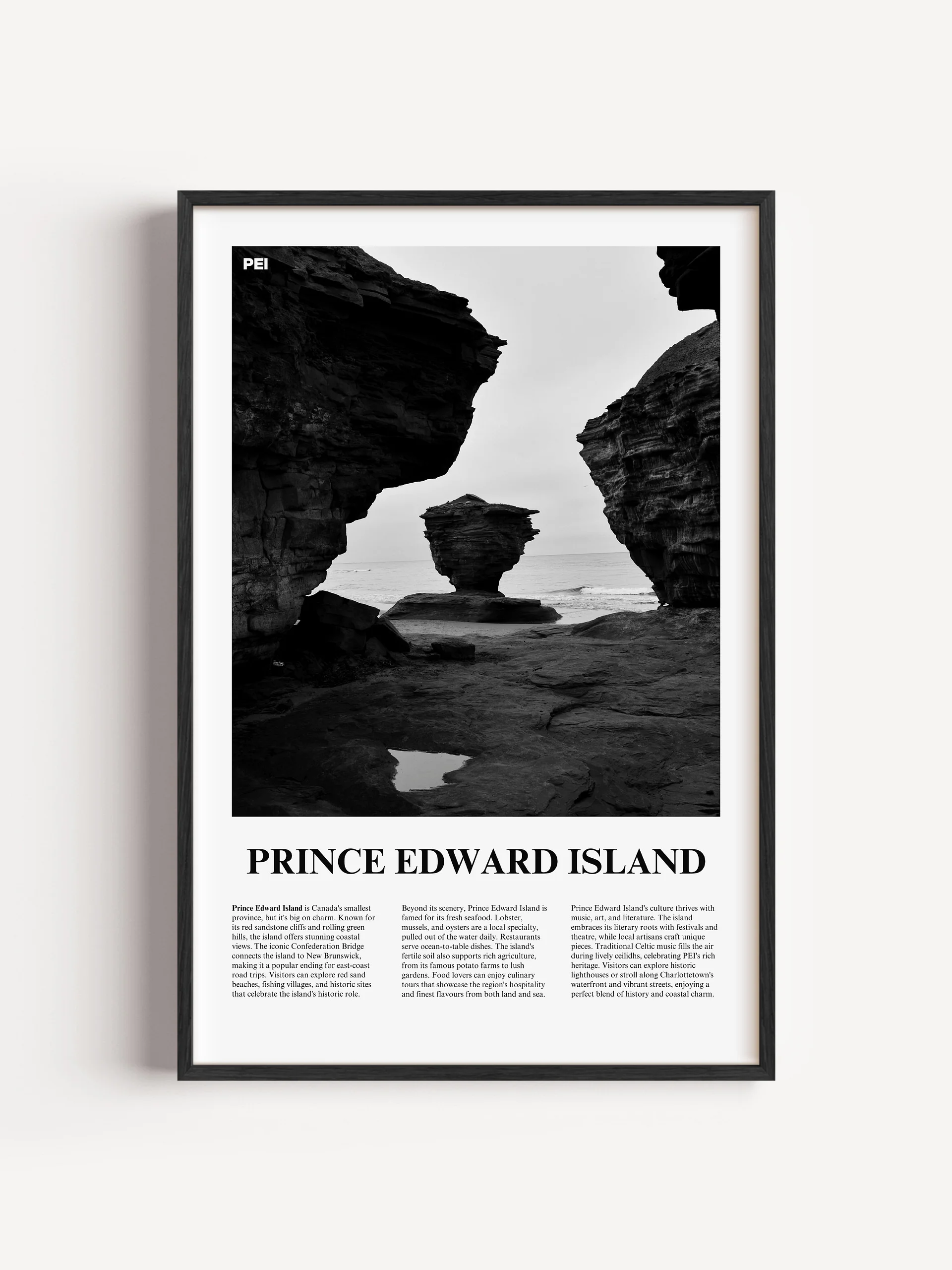 Prince Edward Island 01 Newspaper Poster product image (1)