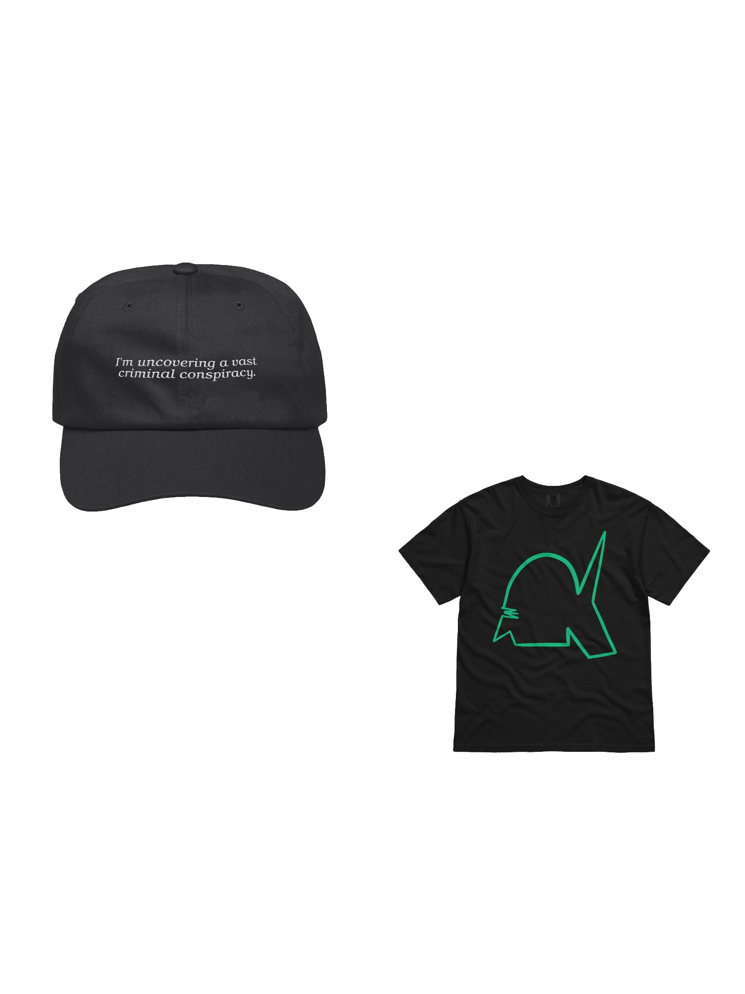 Cap & Tee: New Shape BIG Tee + Dad Hat product image (1)