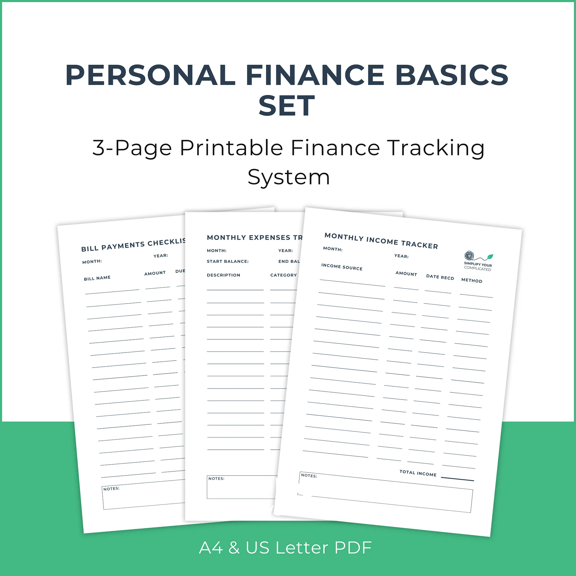 Personal Finance Basics Set product image (1)