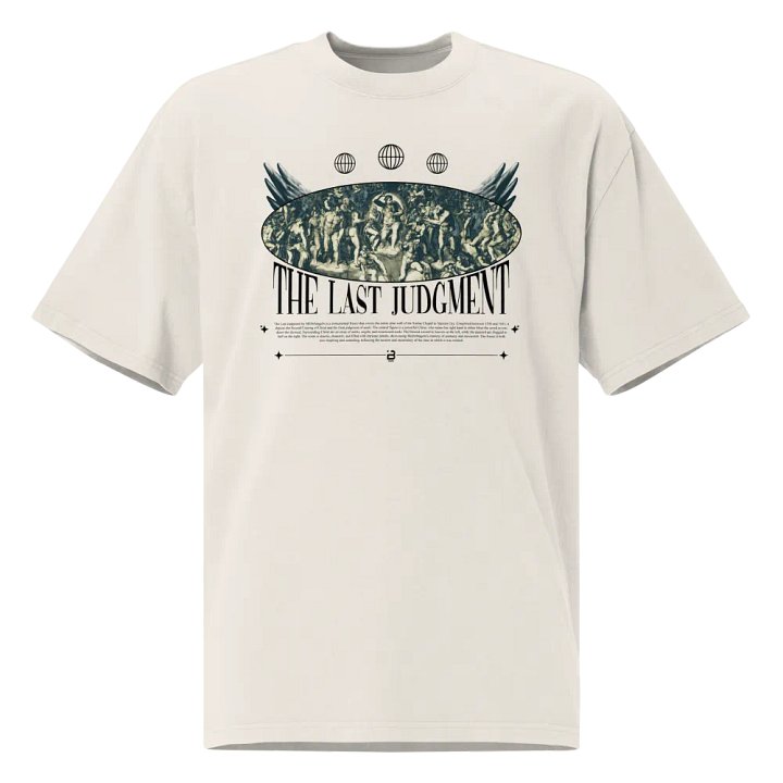 Judgment Day - BUIII Remix Premium Oversized Faded T-Shirt product image (1)
