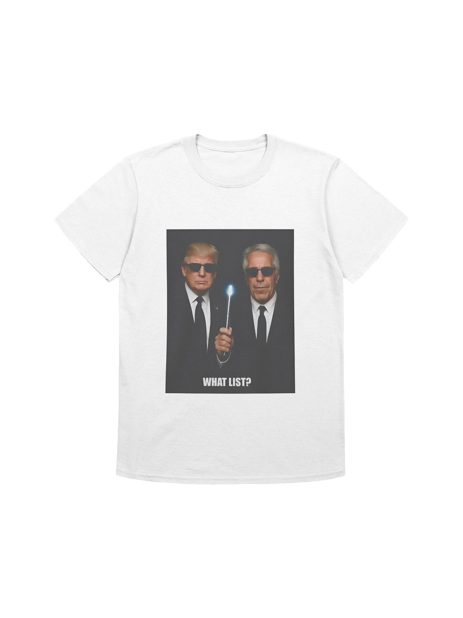 Trump and Jeffrey Epstein What List Shirt product image (1)