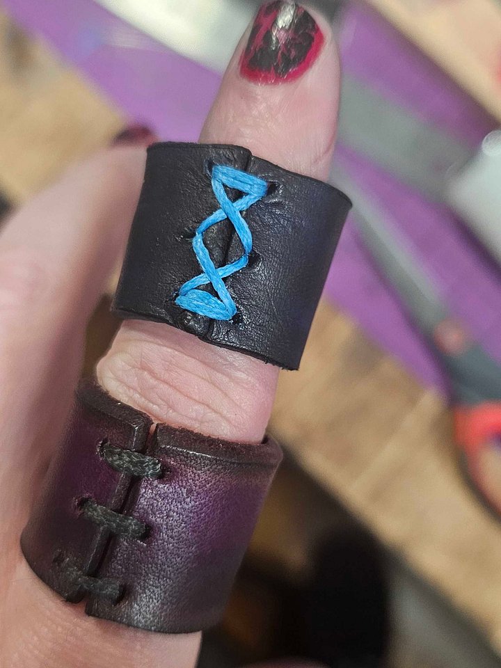 Hand Crafted Leather Rings product image (1)