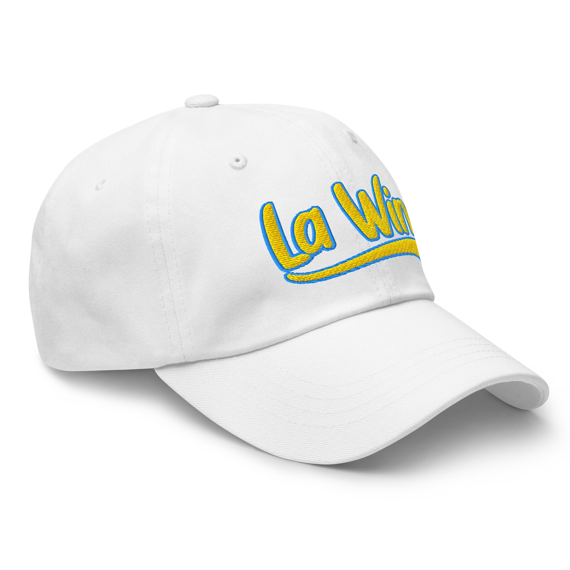 Casquette blanche brodée « La Win » product image (3)