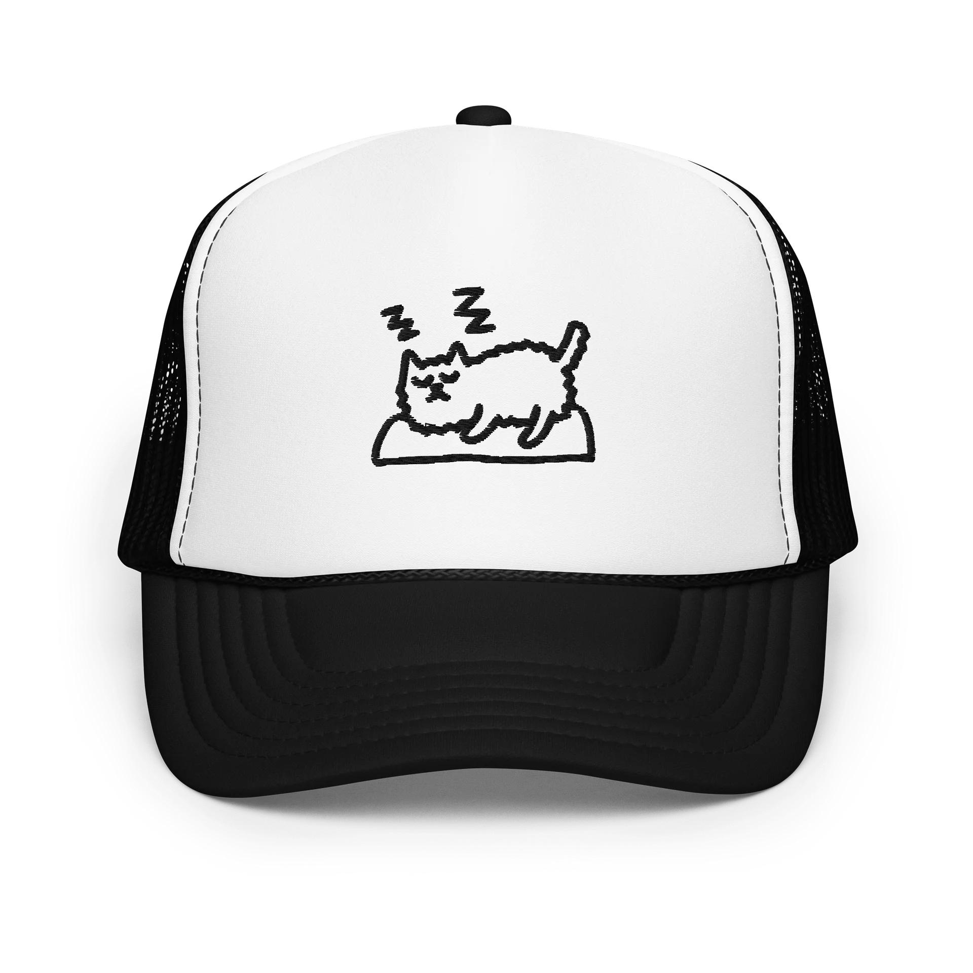 💤 Catching Z's | Black Trucker Hat 🧢 product image (1)