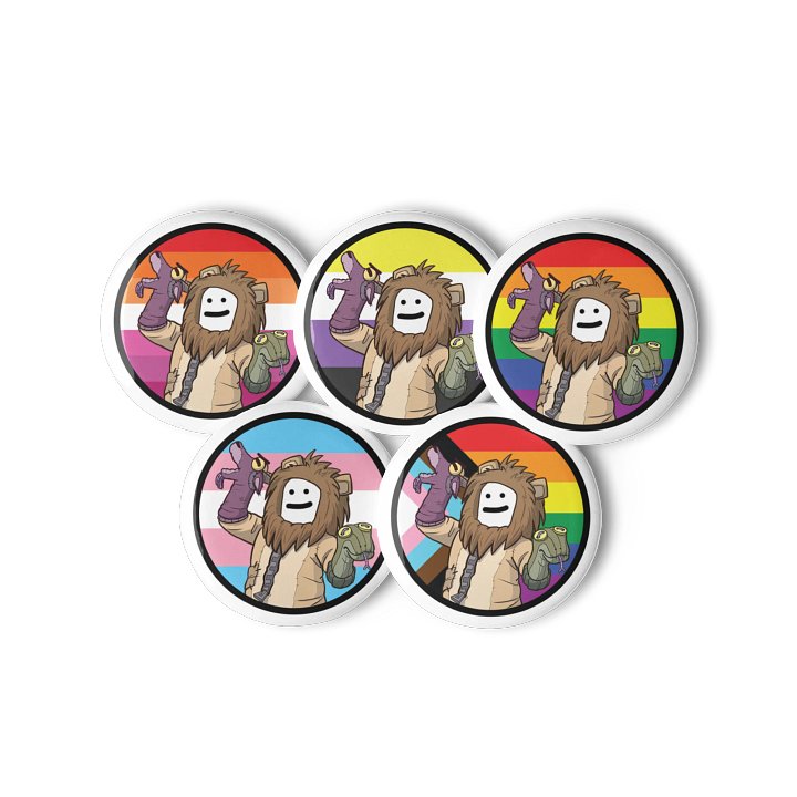 Chimera Pride Buttons product image (3)