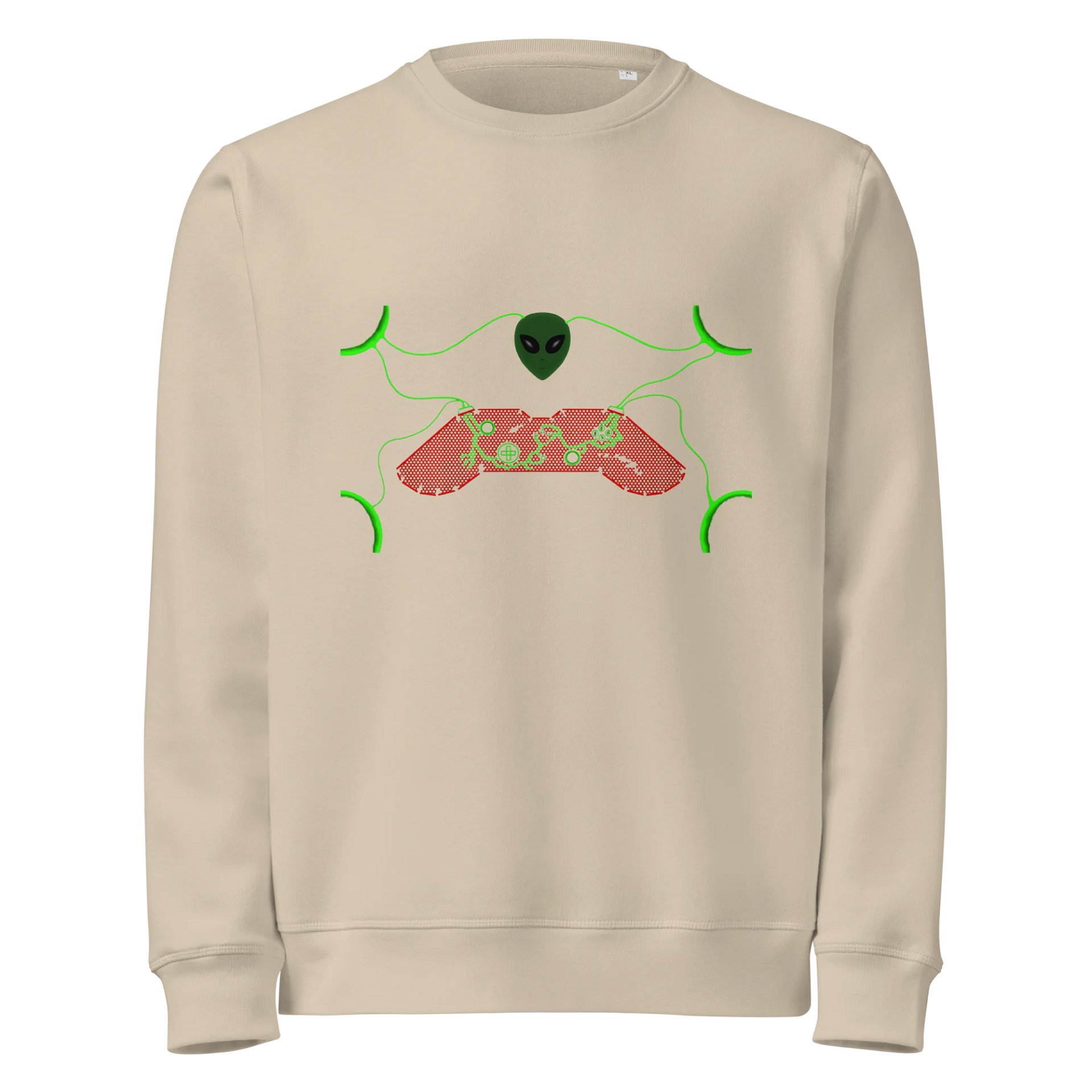 Alien-Tech Gaming Controller Unisex Sweatshirt product image (1)