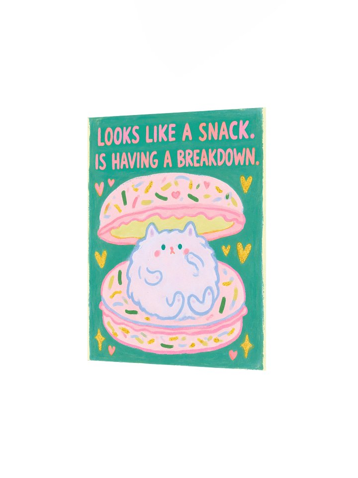 Looks Like a Snack Cat Poster product image (6)