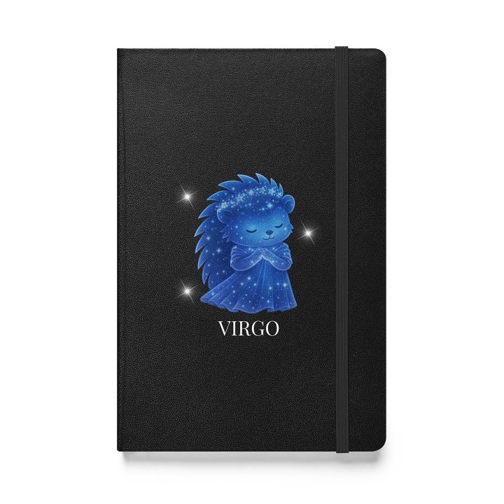 Zodiac hedgie Virgo notebook product image (1)