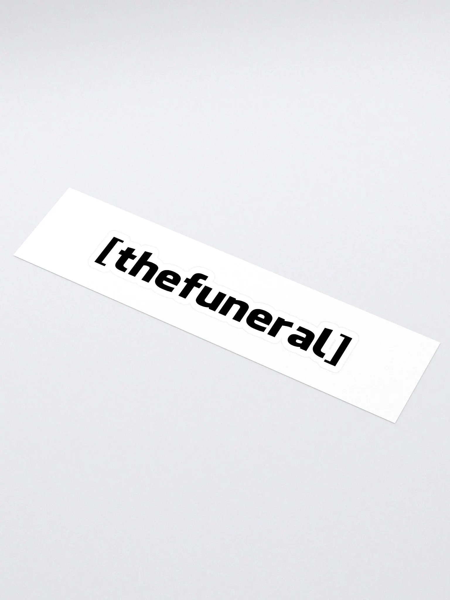 The Funeral Sticker product image (1)