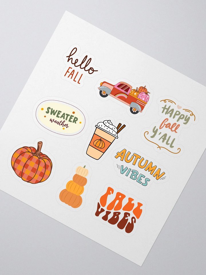 Autumn Vibes Sticker Pack product image (2)