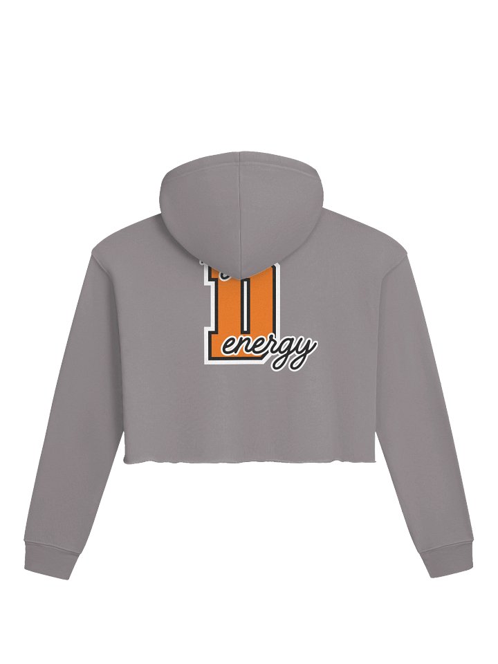 Big D Energy Bella + Canvas Crop Hoodie - Logo on Back product image (2)