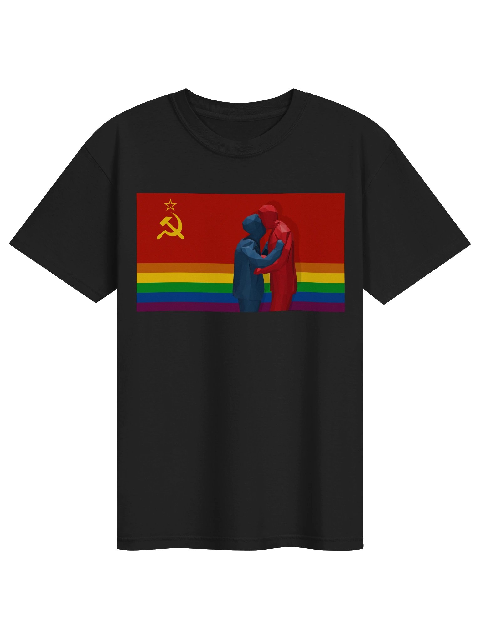 Two Men Kissing - T Shirt product image (6)