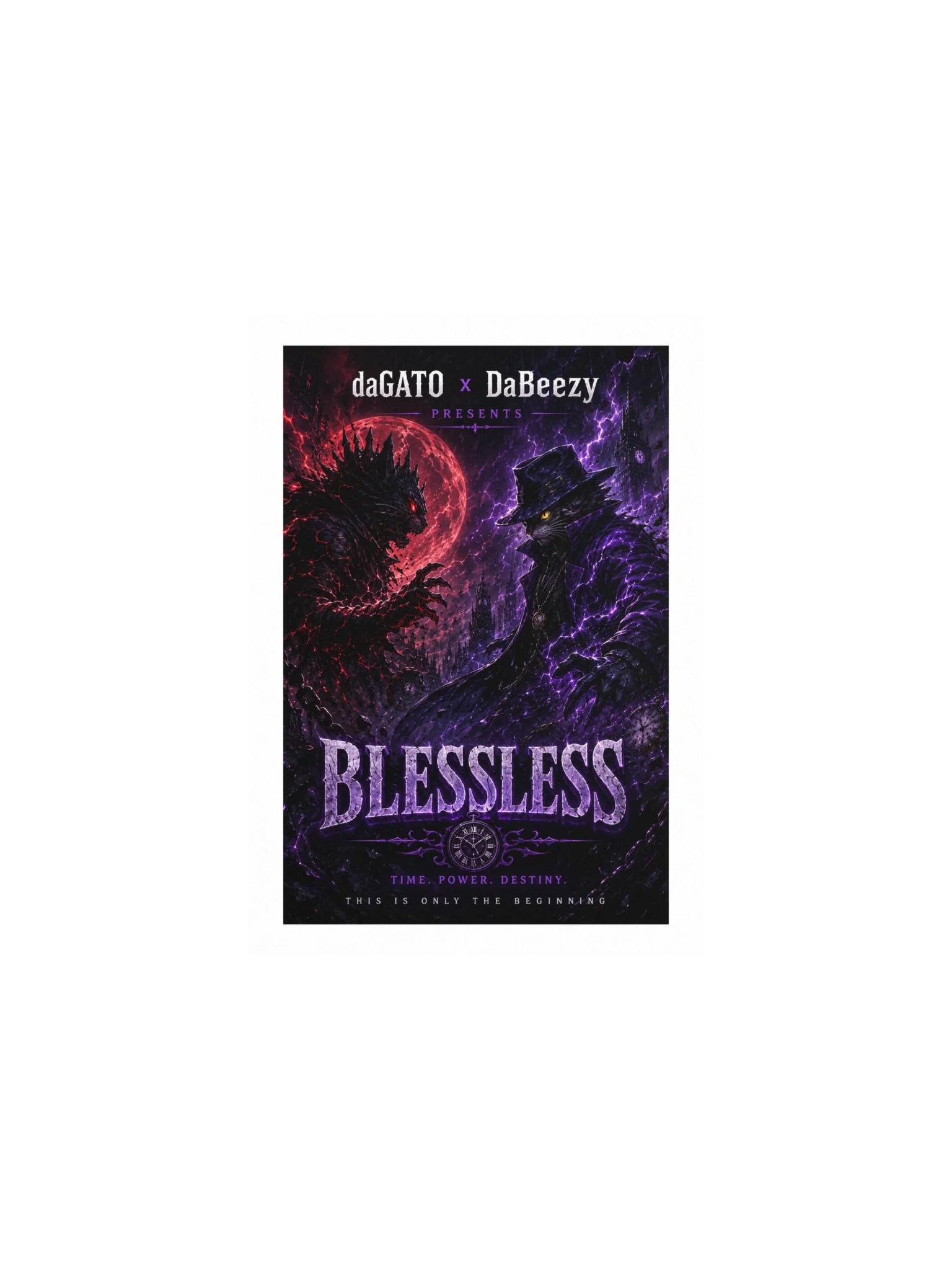 BLESSLESS: Time, Power, Destiny — Limited Edition Poster product image (1)