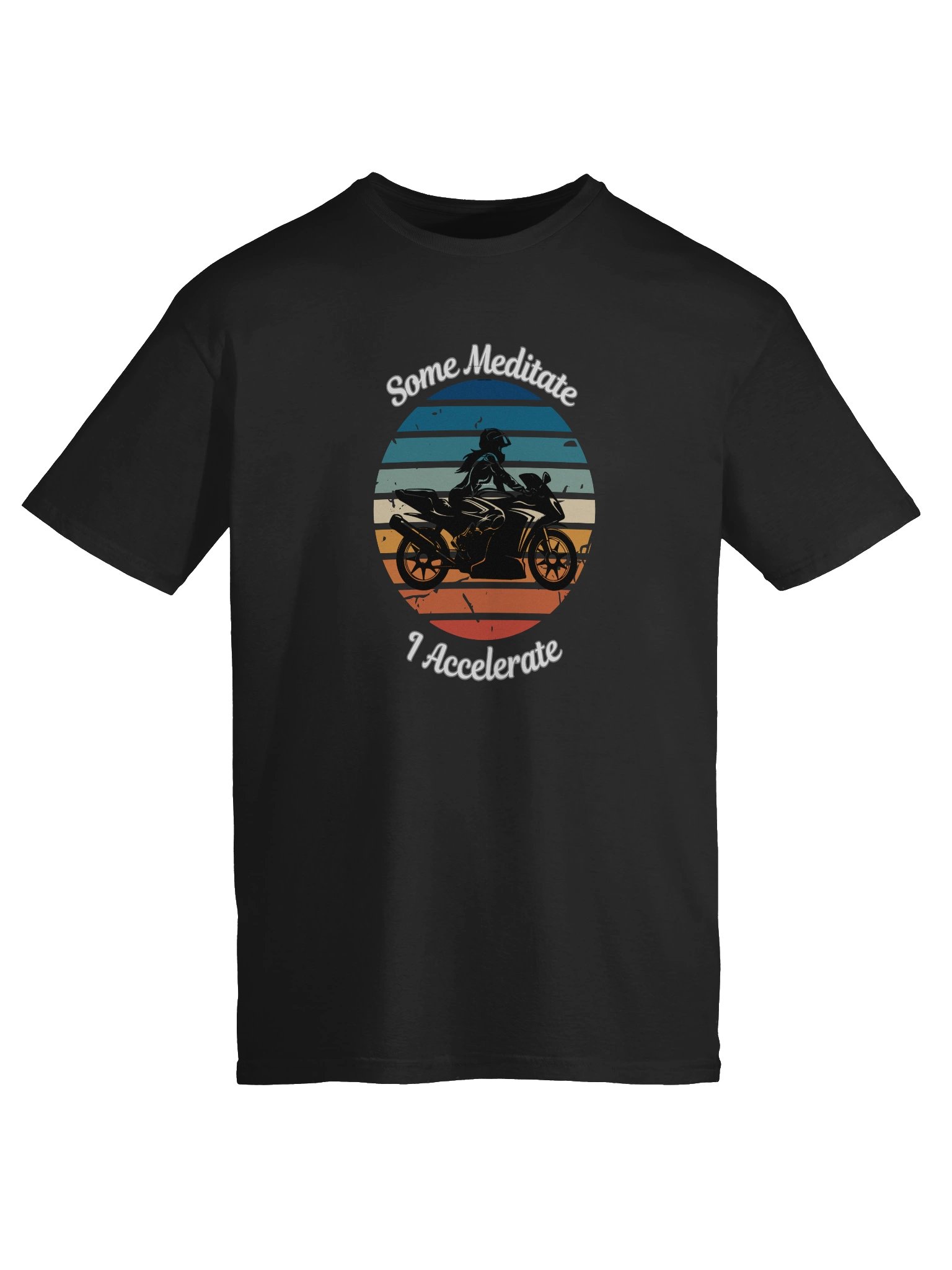 Some Meditate, I Accelerate Female T-Shirt product image (6)
