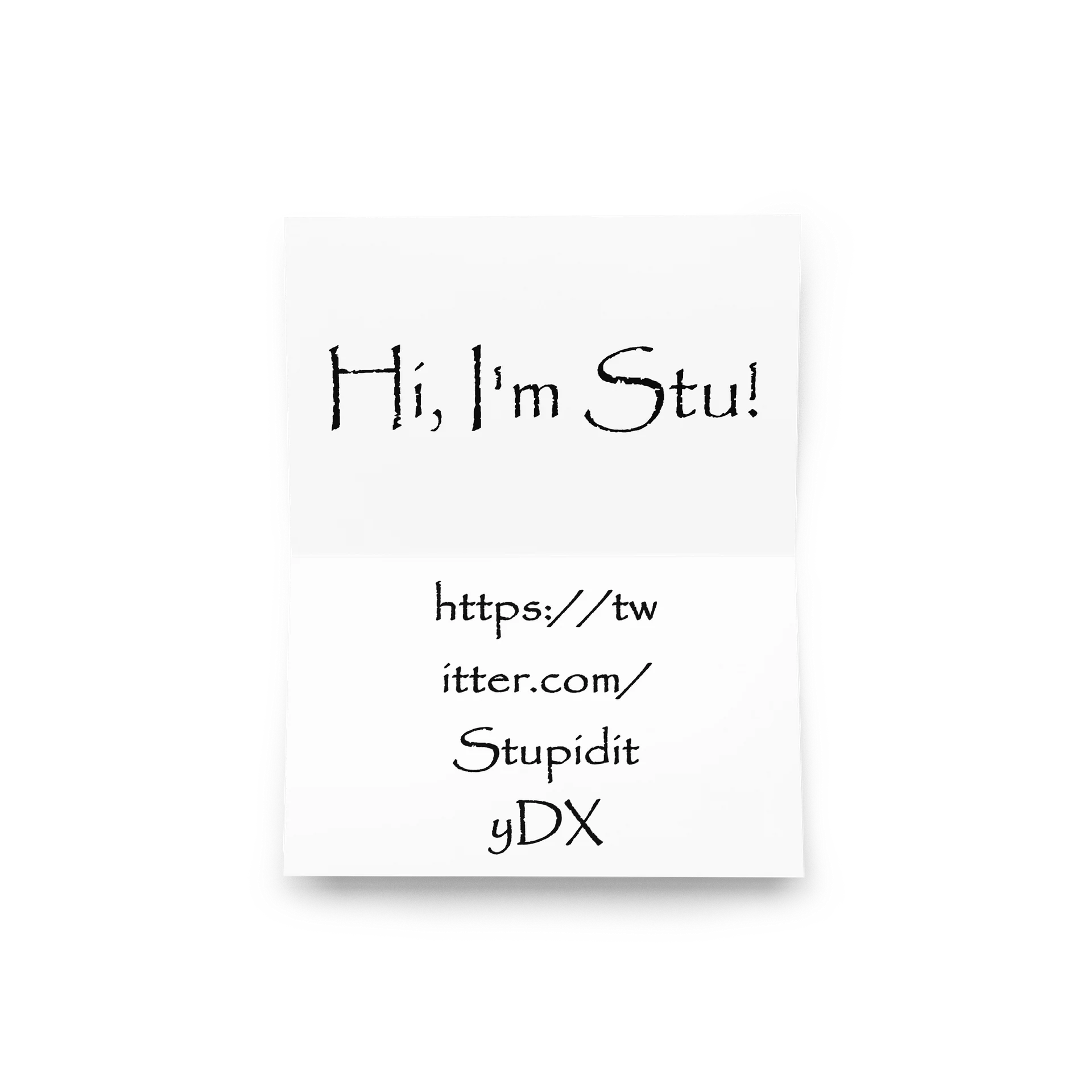 Stu Card product image (3)
