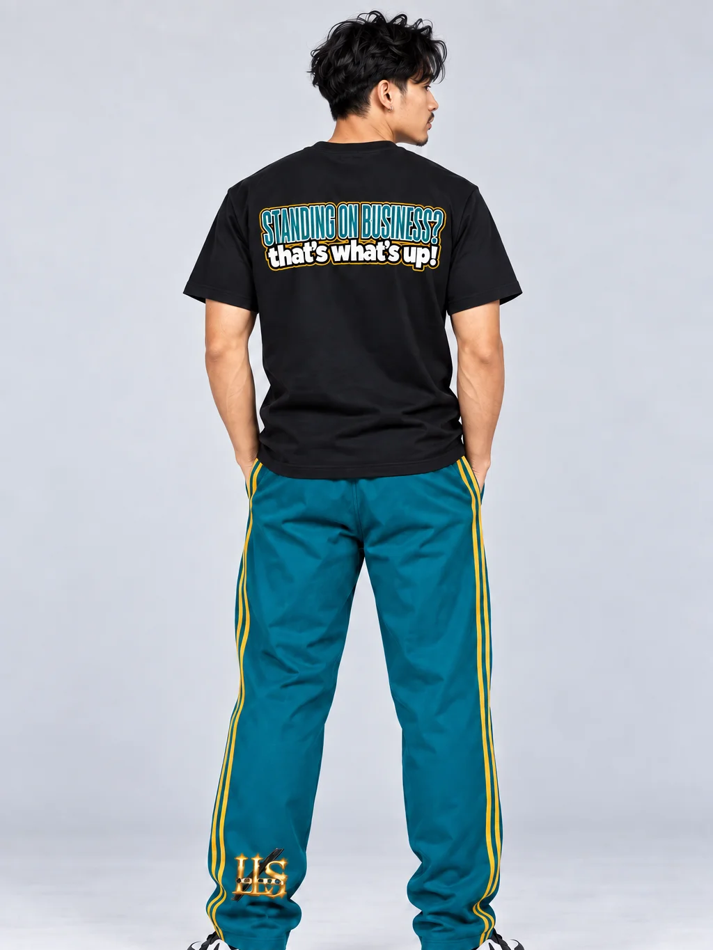904 What It Do Boo — Standing on Business Black T-Shirt product image (6)