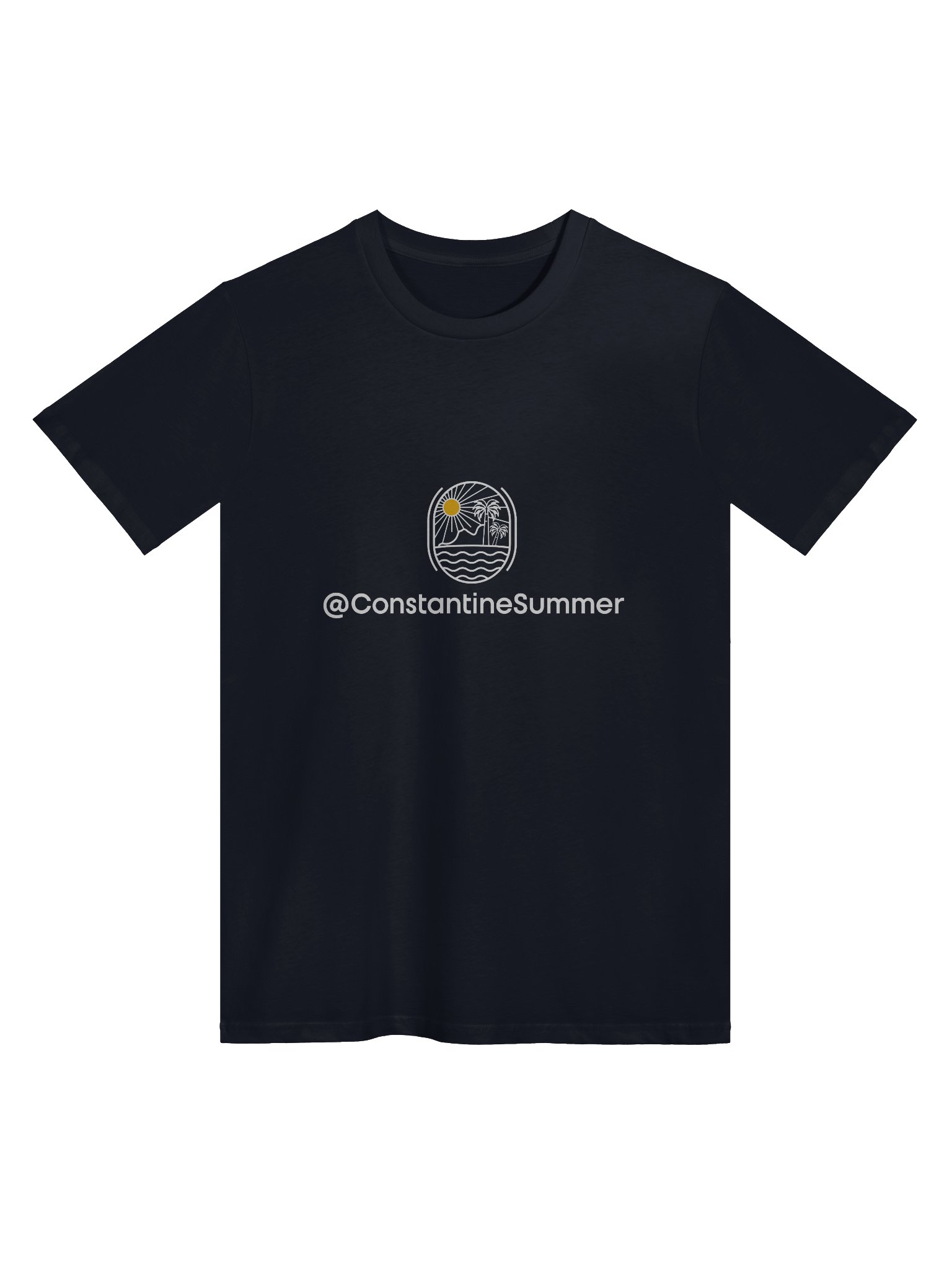 @CONSTANTINESUMMER: GETAWAY PRINT UNISEX PREMIUM T-SHIRT by AS Colour (navy) product image (1)