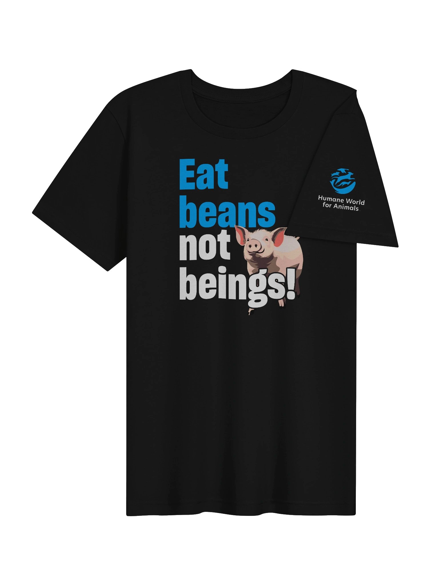 Eat beans not beings - T-shirt product image (2)