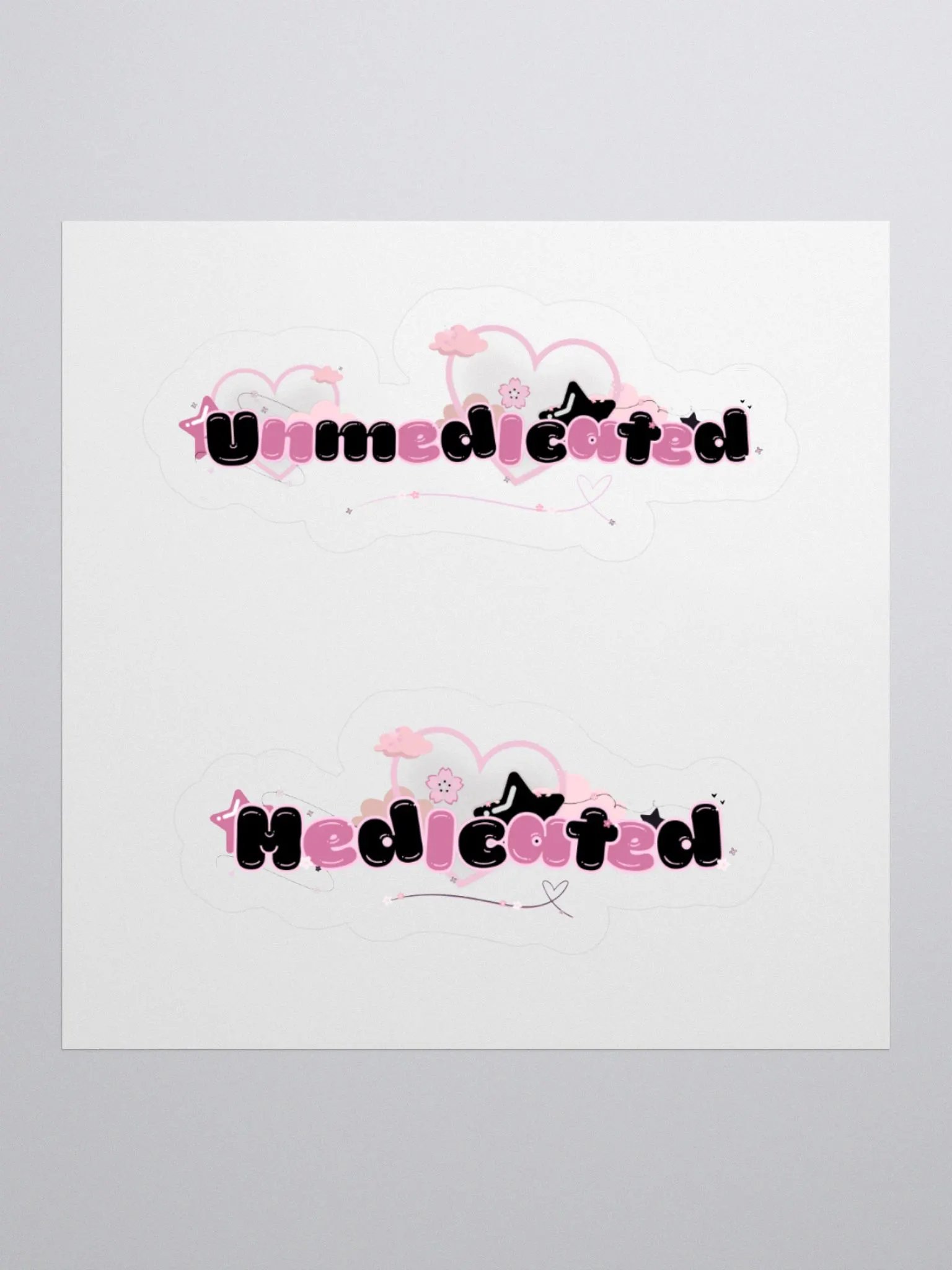 (Un)Medicated Sticker BUNDLE! product image (1)