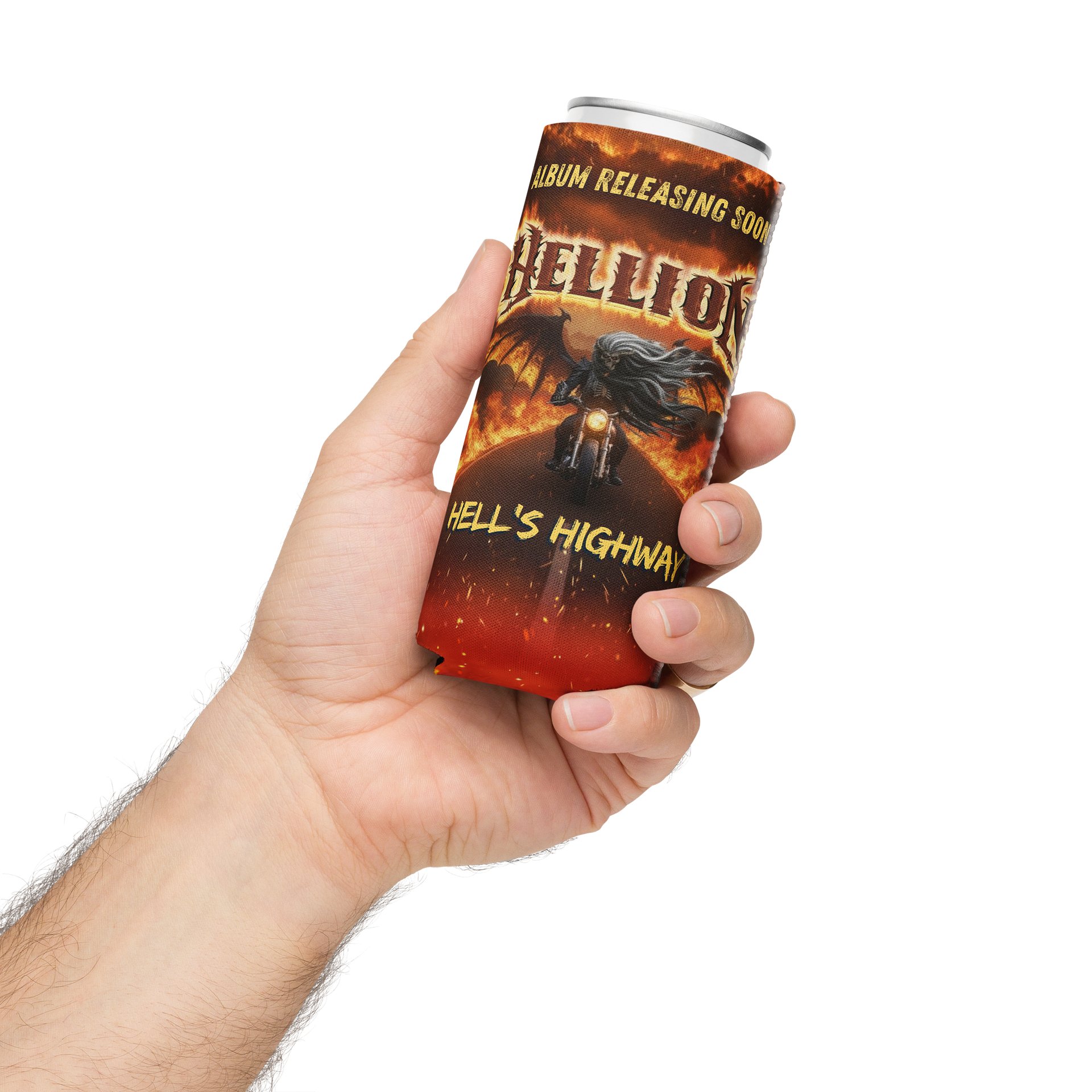 Hell's Highway Slim Can Cooler product image (3)