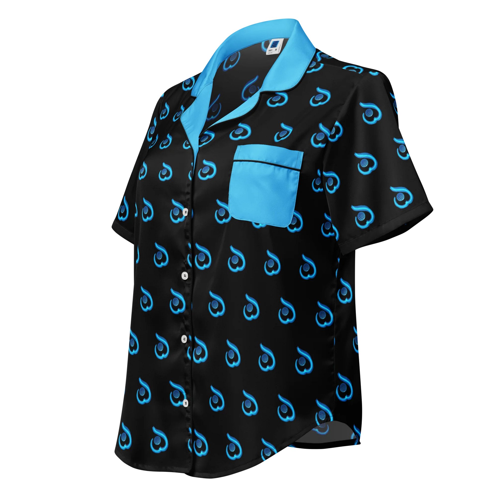 WILLOWISP Elite Patterned Short Sleeve Pajama Top product image (1)