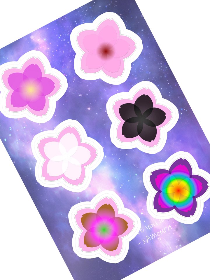 Special Serenity Sakura Stickers product image (1)