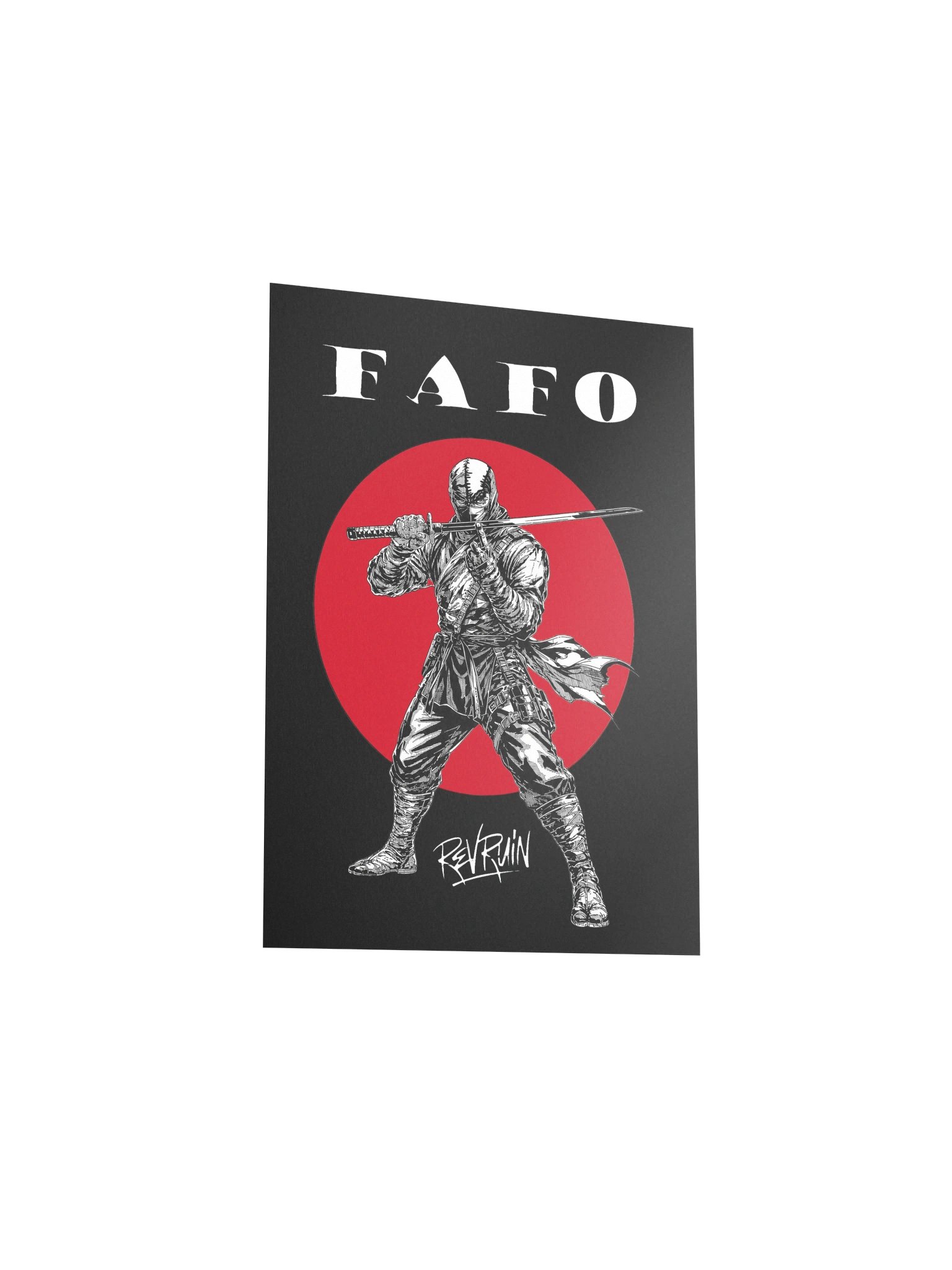 THE NINJA FAFO Print! product image (20)