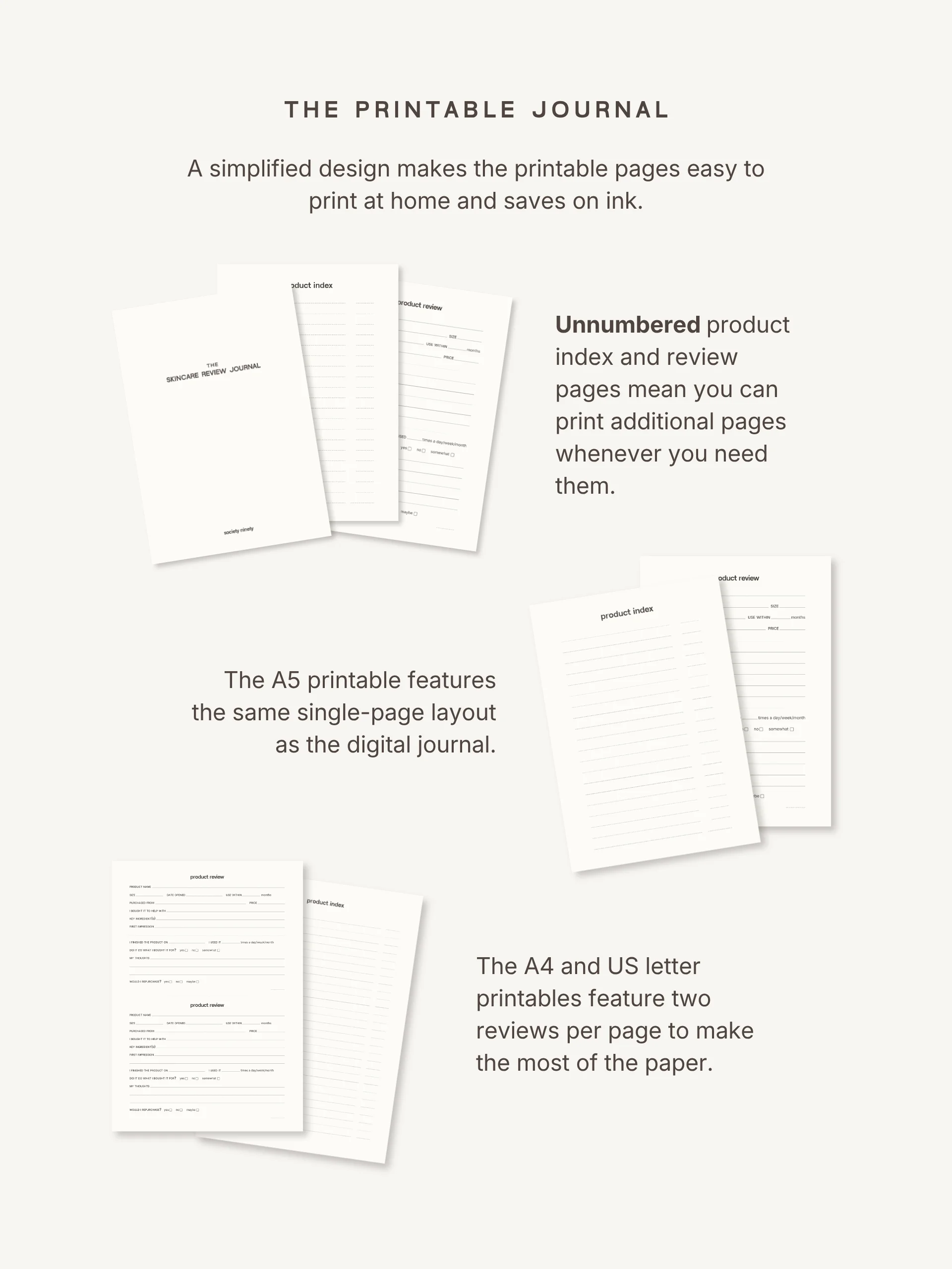 The Skincare Review Journal product image (5)