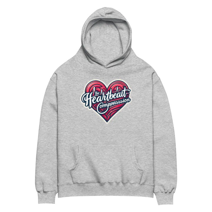 Compassion's Beat Oversized Hoodie product image (8)
