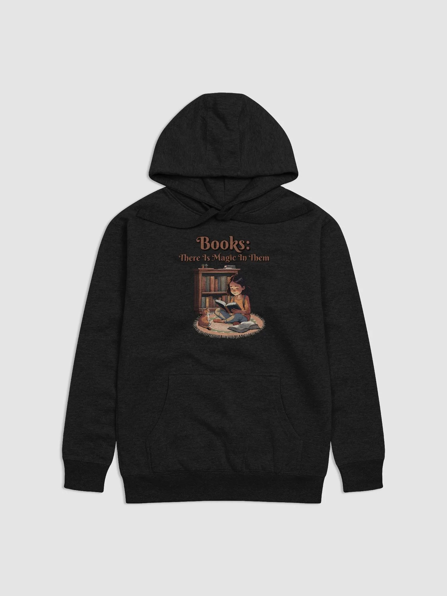 Books: There Is Magic In Them Hoodie product image (6)