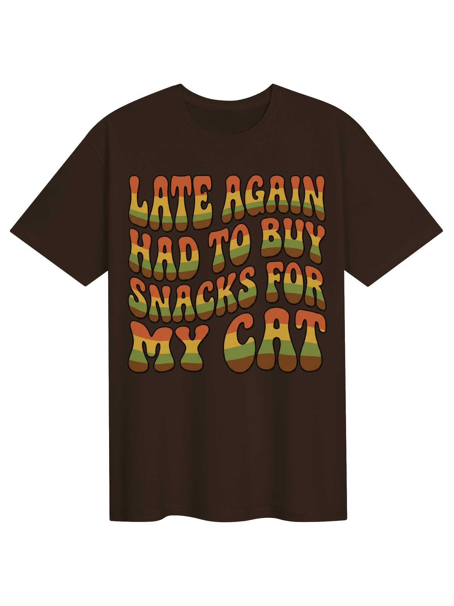 Late Cat Snacks T-Shirt product image (4)