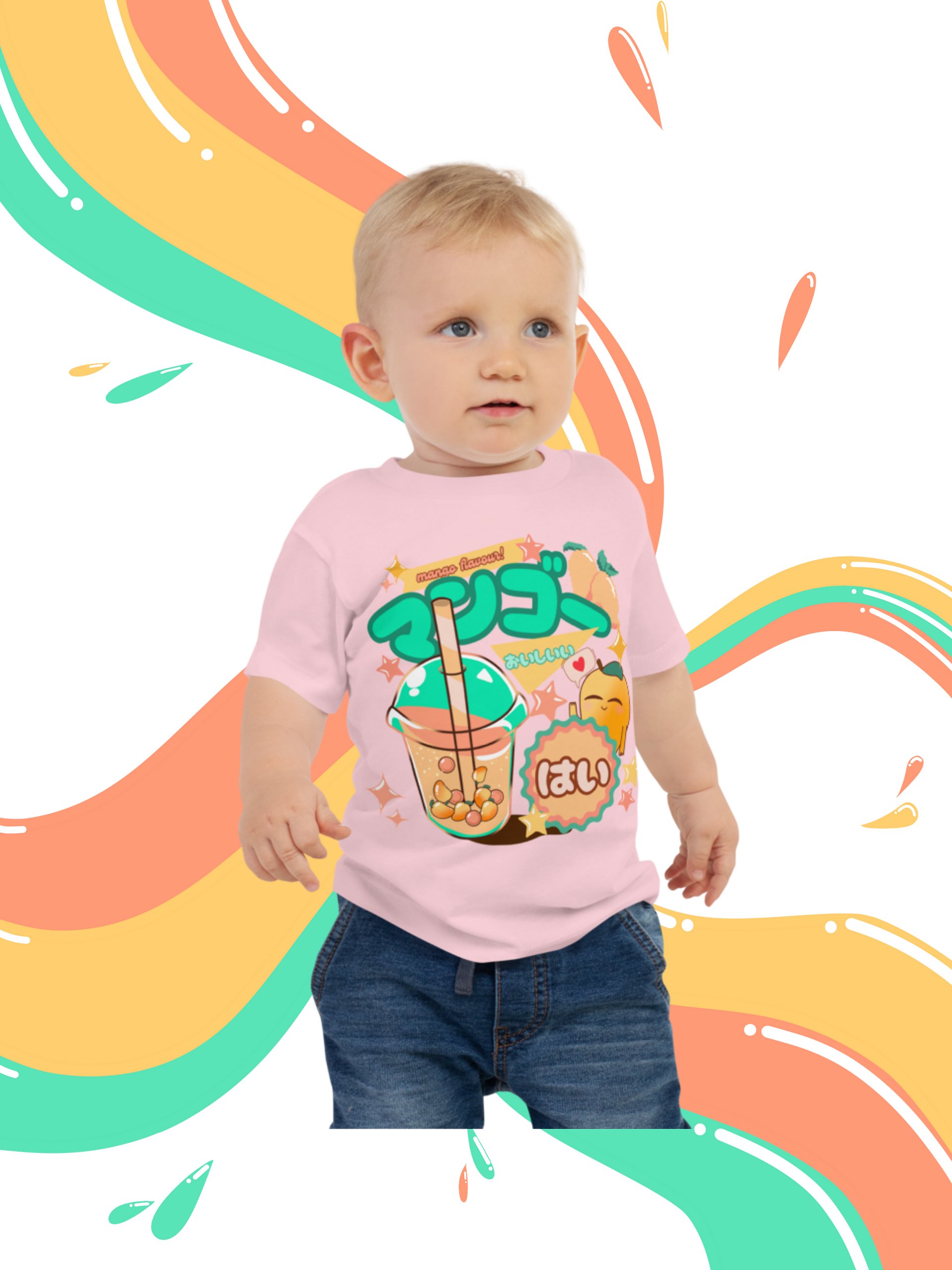 Kawaii Super Mango Smoothie Baby Tee! product image (1)